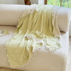Throw Blanket Muslin Cotton Gauze Lightweight & Breathable