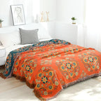 Throw Blanket Plaid Soft & Breathable