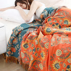 Throw Blanket Plaid Soft & Breathable