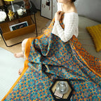 Throw Blanket Silky Premium Fabric Machine Washable