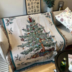 Throw Blanket Soft Fleece Nutcracker & Stars
