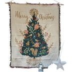 Throw Blanket Soft Fleece Nutcracker & Stars