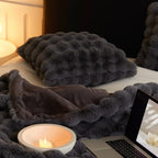 Throw Blanket Ultra-Soft Faux Fur Large 63 x 79