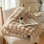Throw Blanket Ultra-Soft Faux Fur Large 63 x 79