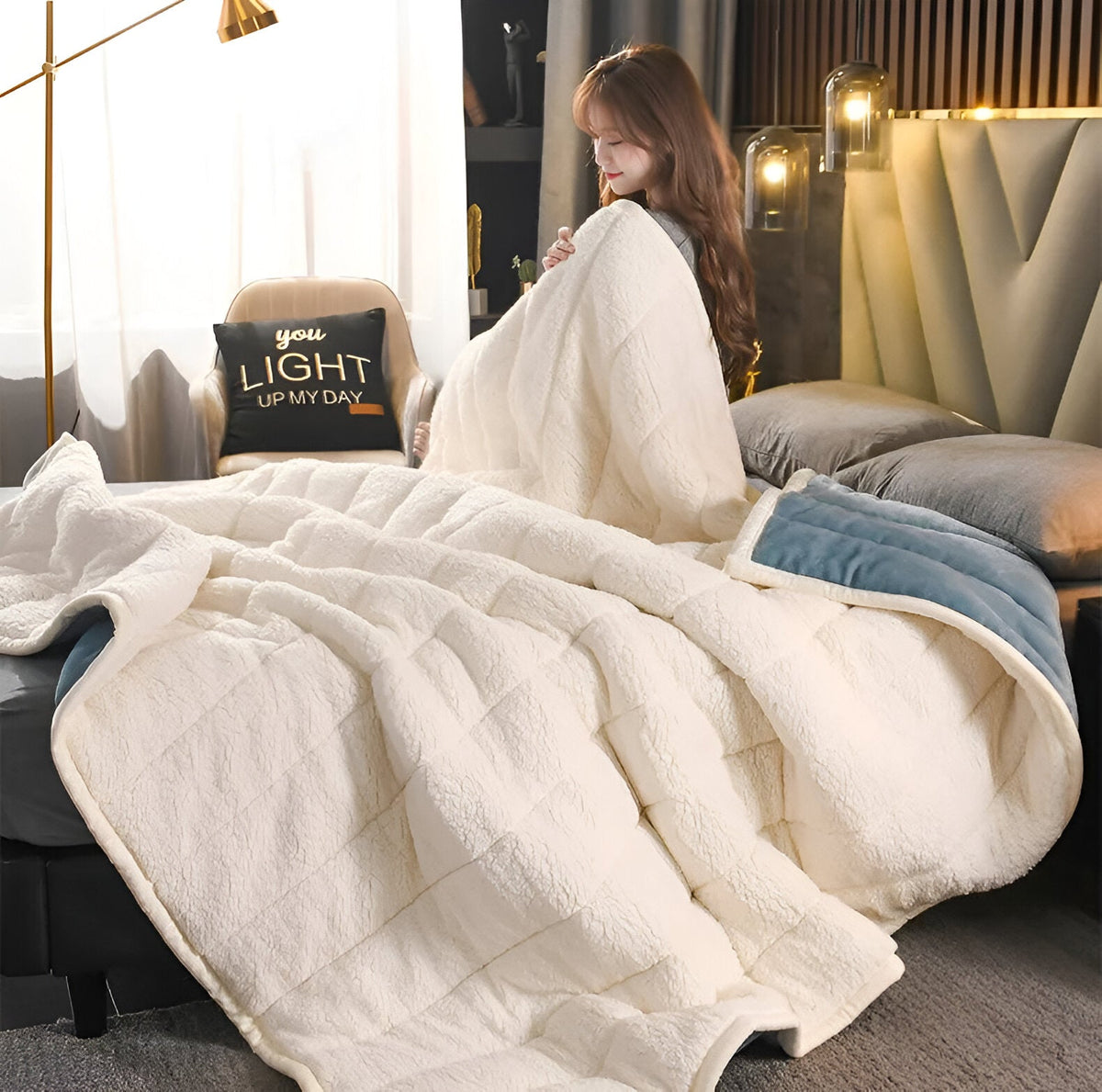 Throw Blanket Ultra-Soft & Warm Premium Fleece