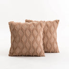 Throw Pillow Cover Diamond Tufted Chenille Concealed Zipper
