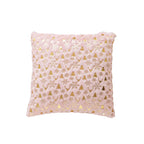 Throw Pillow Cover Plush Velvet Gold Foil Hidden Zipper