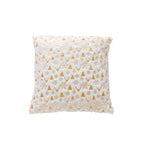 Throw Pillow Cover Plush Velvet Gold Foil Hidden Zipper