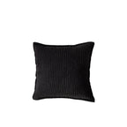 Throw Pillow Cover Ribbed Corduroy Hidden Zipper Machine Washable
