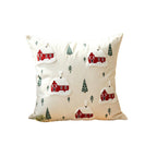 Throw Pillow Cover Tufted Chenille Embroidered Hidden Closure