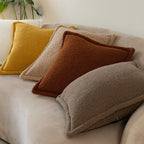 Throw Pillow Teddy Fleece Padded Insert 18x18