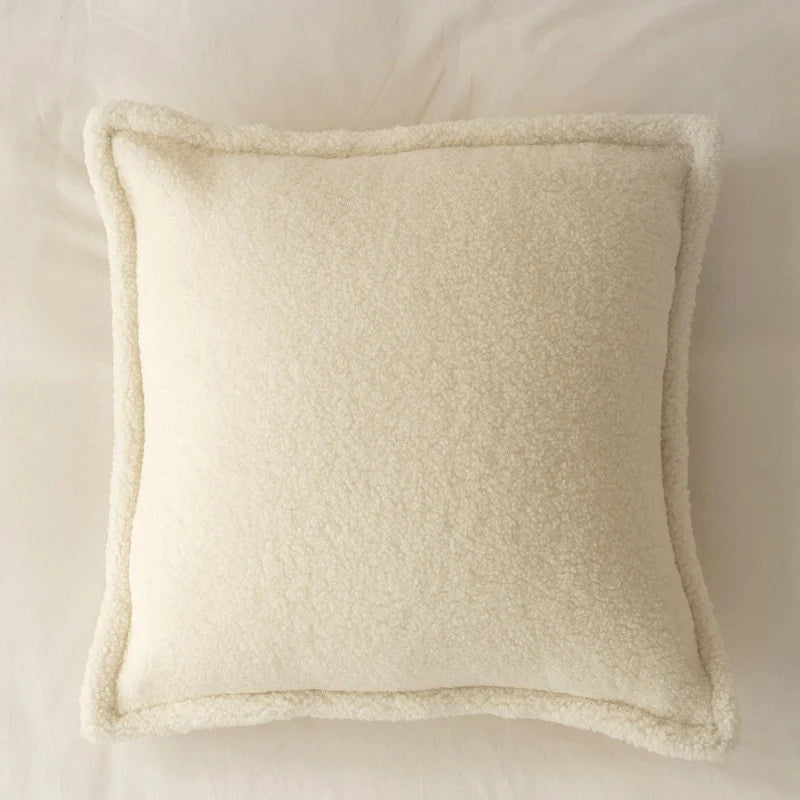 Throw Pillow Teddy Fleece Padded Insert 18x18