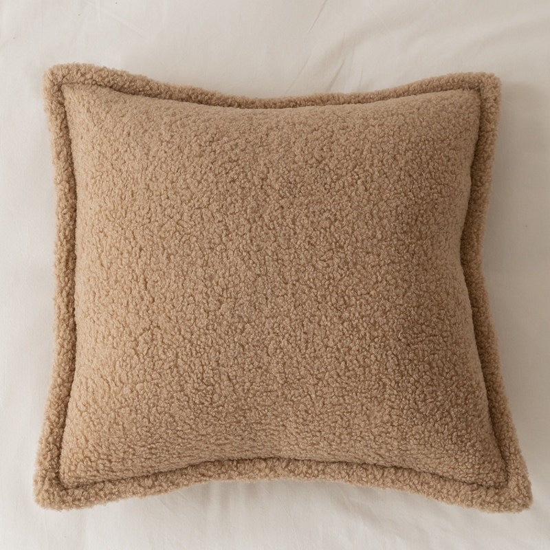 Throw Pillow Teddy Fleece Padded Insert 18x18