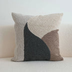 Throw Pillow Textured Floral Removable Cover & Soft Filling