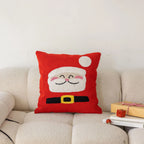 Throw Pillow Tufted Chenille Hidden Zipper 18 Inch Square