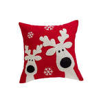 Throw Pillow Tufted Chenille Hidden Zipper 18 Inch Square