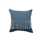 Throw Pillow Tufted Dot Cotton-Blend Hidden Zipper