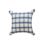 Throw Pillow Tufted Dot Cotton-Blend Hidden Zipper