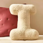 Throw Pillow Velvet Monogram A to Z