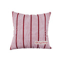 Throw Pillow Velvet Vertical Stripe Removable Cover