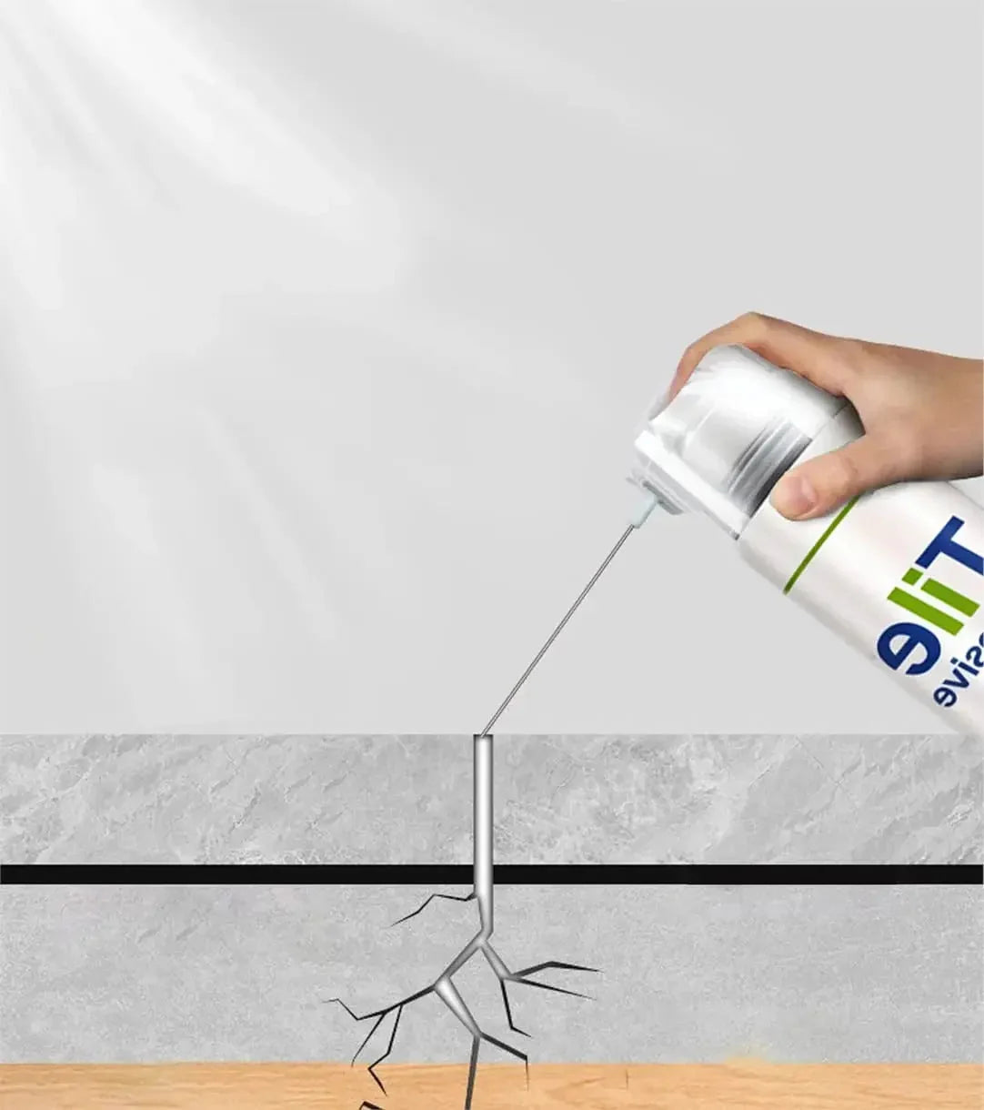 Tile Adhesive Gel Precision Needle Waterproof & Frost-Resistant 400g