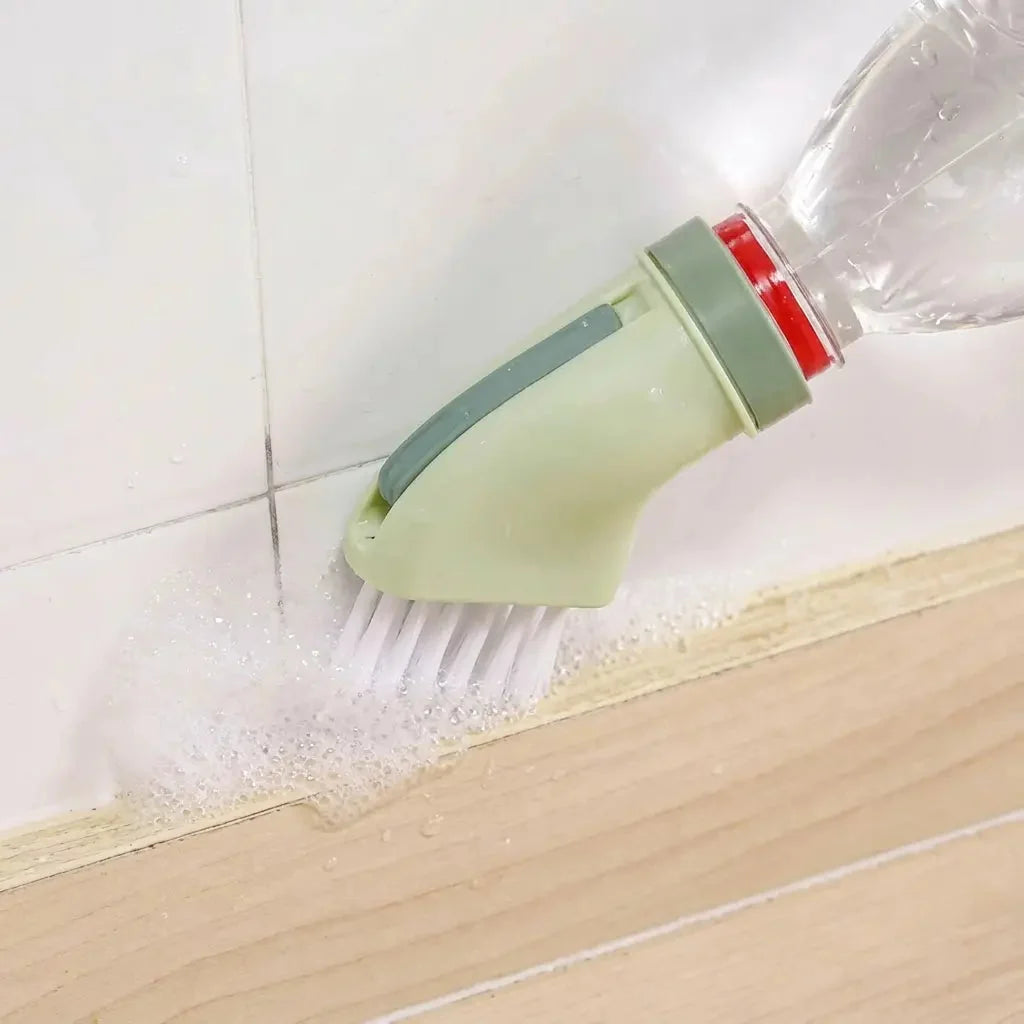 Tile Grout Brush Water Bottle Attachment & Angled Head