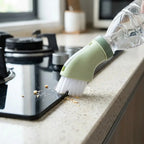 Tile Grout Brush Water Bottle Attachment & Angled Head