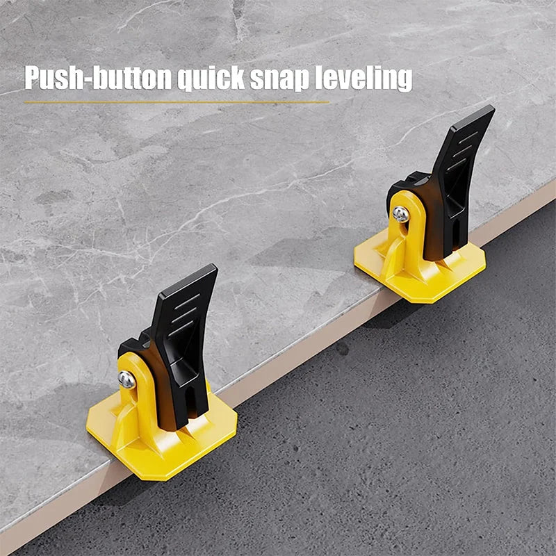 Tile Leveling System 2mm Grout Spacing Reusable Caps