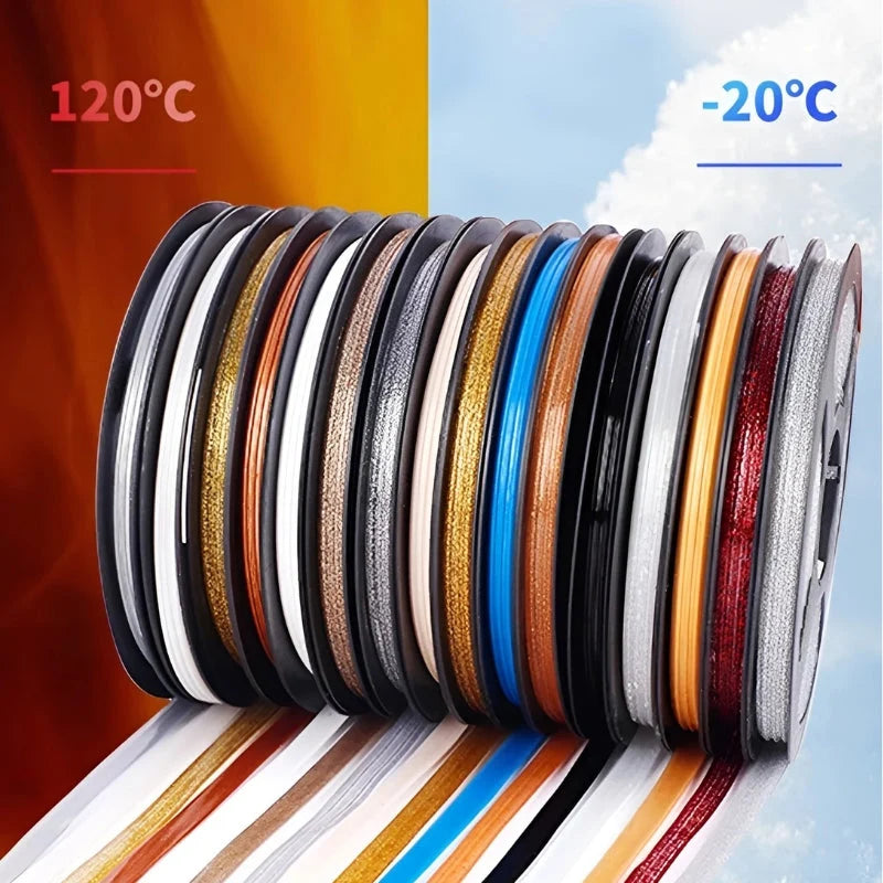 Tile Seal Strip Self-Adhesive Waterproof & Mold-Resistant 6m