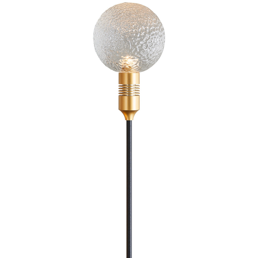 Tinted Glass Warm LED Path Light