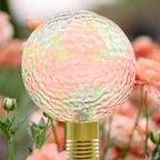 Tinted Glass Warm LED Path Light