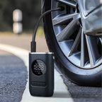 Tire Inflator 150 PSI USB Rechargeable LED Flashlight