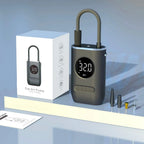 Tire Inflator 150 PSI USB Rechargeable LED Flashlight