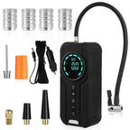 Tire Inflator Cordless Real-Time Gauge Auto Shut-Off