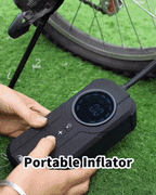 Tire Inflator Cordless Real-Time Gauge Auto Shut-Off