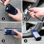 Tire Inflator Cordless USB Rechargeable Fast 30 PSI