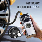 Tire Inflator Digital Display USB Rechargeable 150 PSI