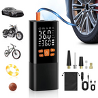 Tire Inflator Rechargeable 180 PSI Digital Gauge
