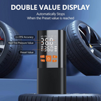 Tire Inflator Rechargeable 180 PSI Digital Gauge