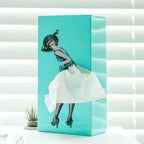 Tissue Box Cover Flying Skirt Design Fits Standard Boxes