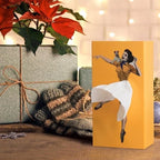 Tissue Box Flying Skirt Sculpture Weighted Base