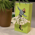 Tissue Box Holder Skirt Figure Fits Standard Boxes