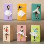 Tissue Box Holder Skirt Figure Fits Standard Boxes