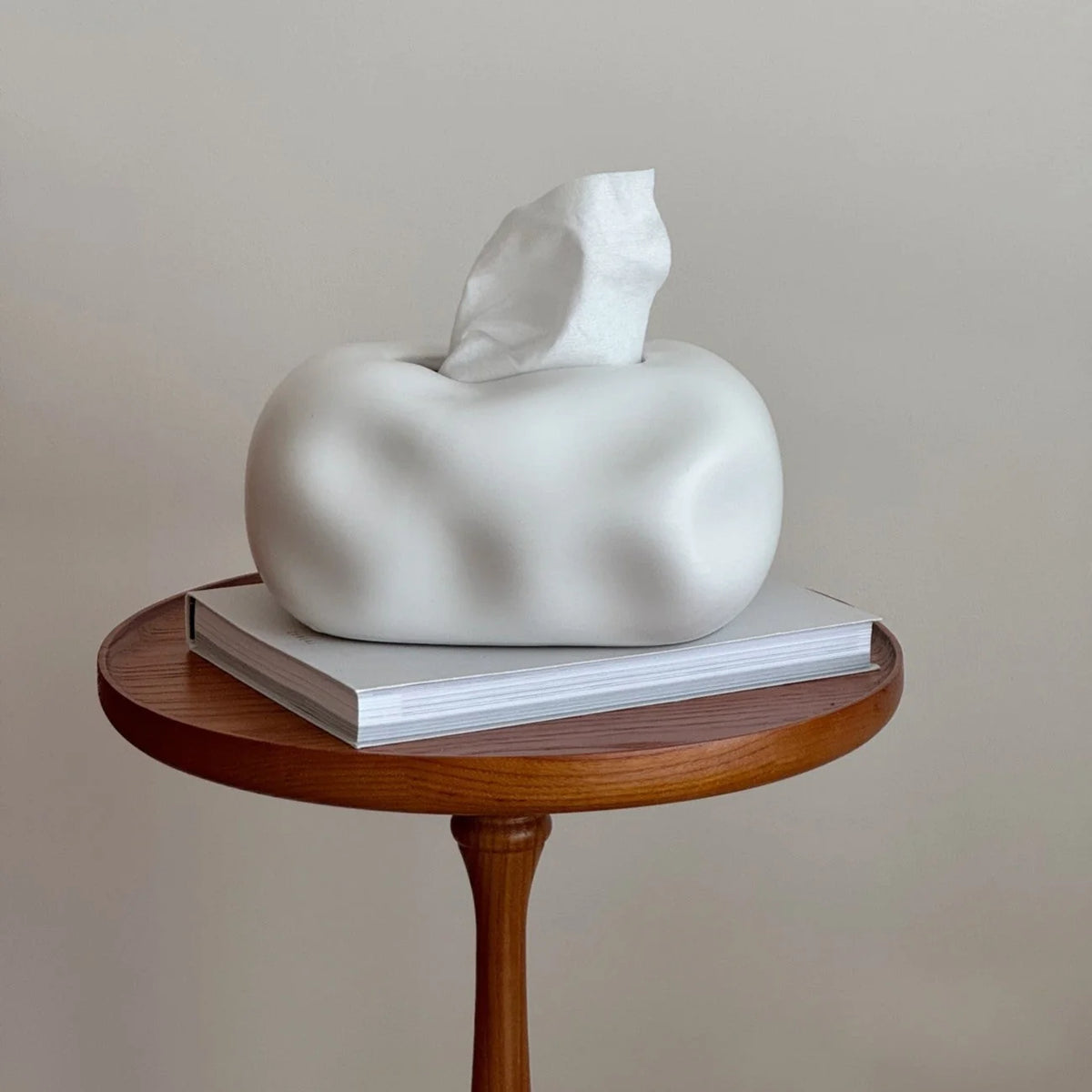 Tissue Holder Sculptural Cloud Ceramic