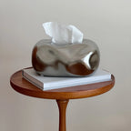 Tissue Holder Sculptural Cloud Ceramic