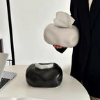 Tissue Holder Sculptural Cloud Ceramic