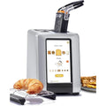 Toaster 2-Slice Touchscreen Even Toasting Warming Rack & Panini