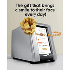 Toaster 2-Slice Touchscreen Even Toasting Warming Rack & Panini