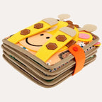 Toddler Activity Book 12 Interactive Pages Portable Handle