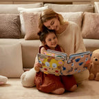 Toddler Activity Book 12 Interactive Pages Portable Handle